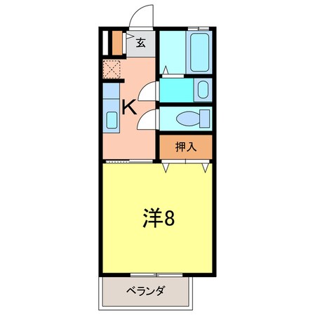 ミレニアム神明の物件間取画像